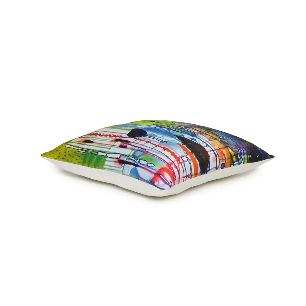 Oussum Home Decorative Abstract Digital Print Cushion Pillow Cover Pillow Case - Picture 2 of 4